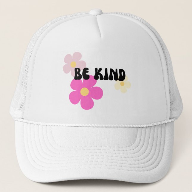 Be kind  trucker hat (Front)