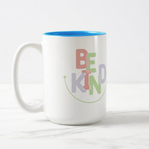 Be kind Two-Tone coffee mug