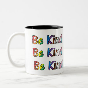 Be Kind Two-Tone Coffee Mug
