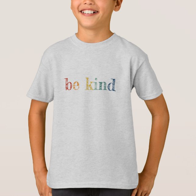 Be Kind Vintage Colour T-Shirt (Front)