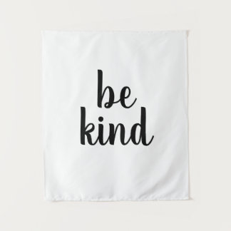 Be Kind wall tapestry; wall decor Tapestry