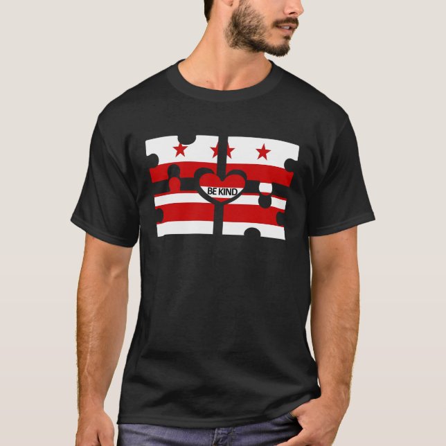 Be Kind Washington DC T-Shirt (Front)