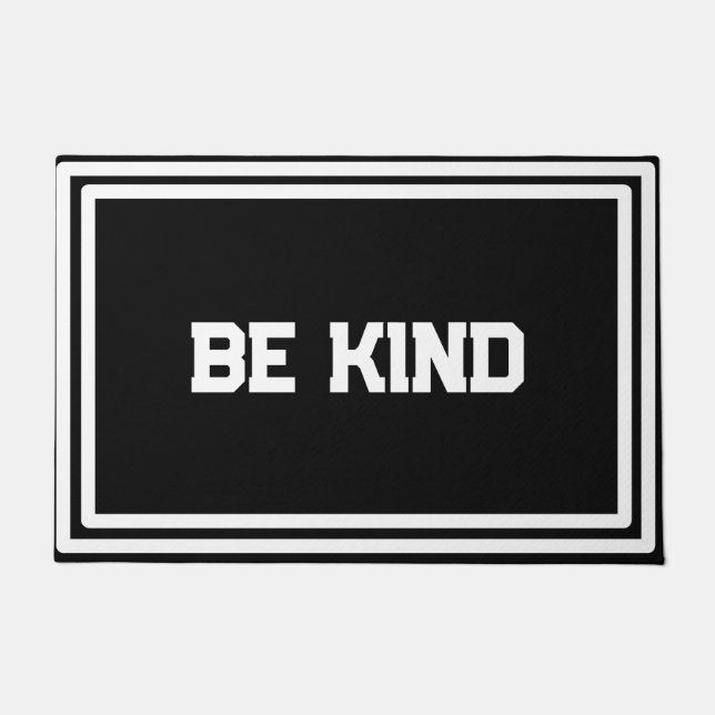 BE KIND Welcome Mat (Front)