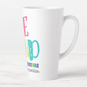 Be Kind Whenever Possible Latte Mug