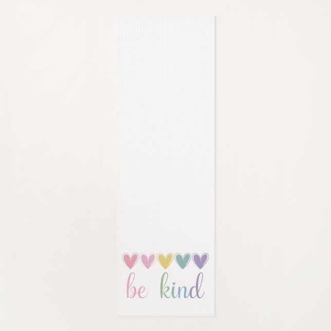 Be Kind Yoga Mat (Front)