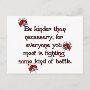 Be Kinder Postcard