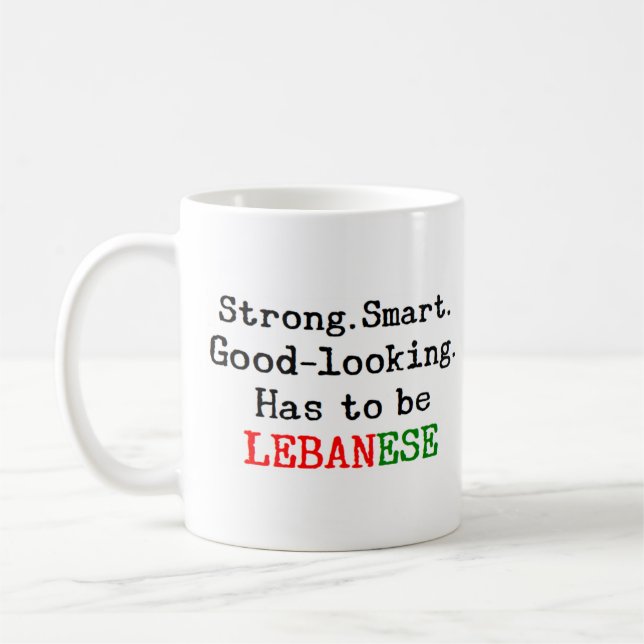 be lebanese coffee mug (Left)