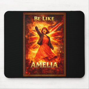 Be like amelia vintage union jack british uk mouse mat