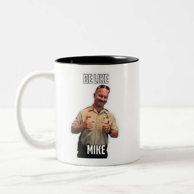 Be Like Mike Coffee Mug (Left)