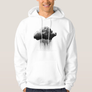 Be Like Rain - Inspirational Quote Art Hoodie