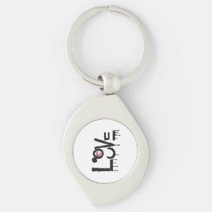 Be Love Egyptian Heart Keychain