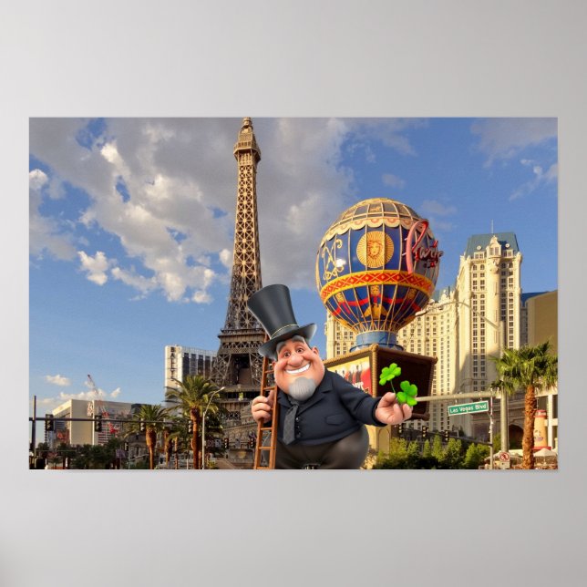 Be Lucky in Vegas. Poster (Front)