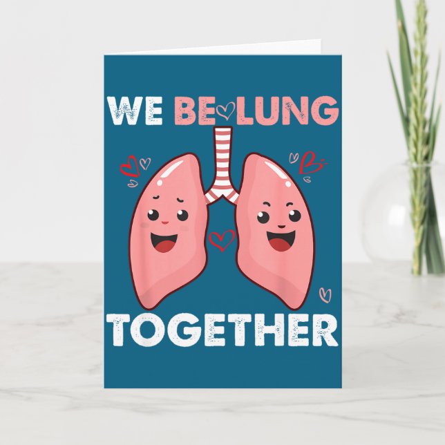 Be-lung together happy valentine's day couples card (Front)