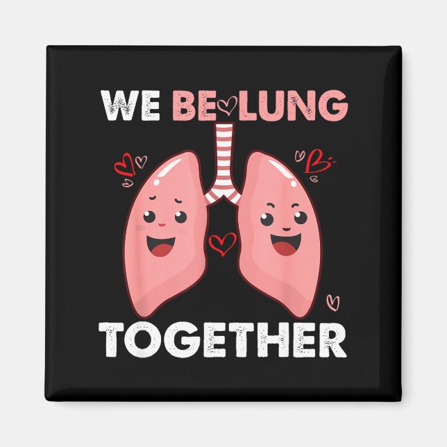 Be-lung together happy valentine's day couples magnet (Front)