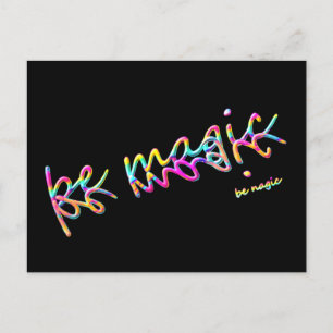 be magic postcard