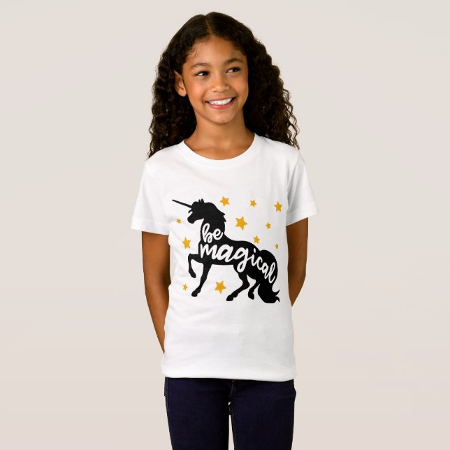 Be Magical Unicorn Fantasy t-shirt (Front Full)
