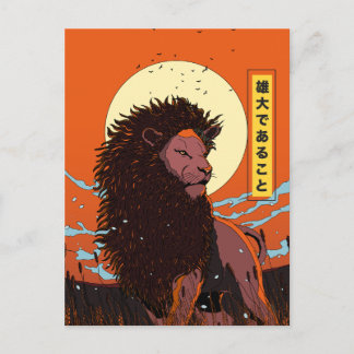 Be Mangiest Announcement Postcard