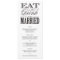 Be Married | Menu