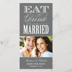 & BE MARRIED   SAVE THE DATE ANNOUNCEMENT