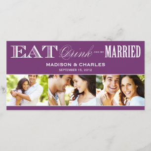 & BE MARRIED   SAVE THE DATE ANNOUNCEMENT