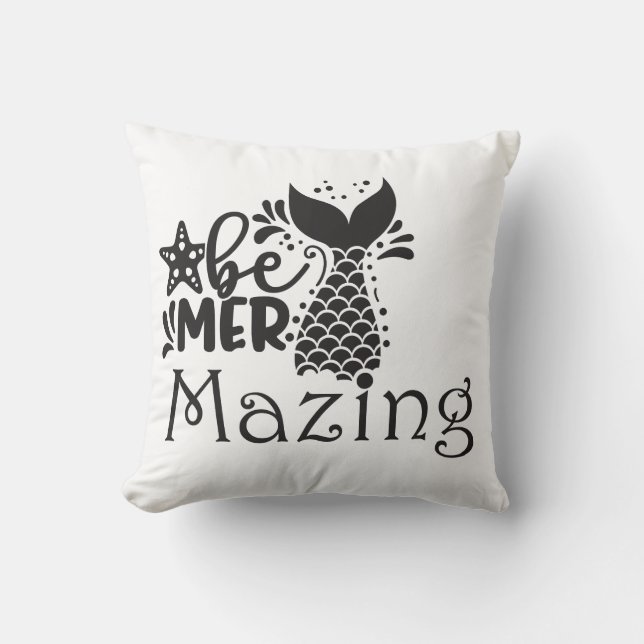 Be Mermazing Cushion (Front)
