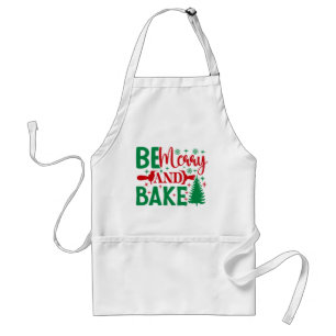 Be Merry And Bake Christmas Standard Apron