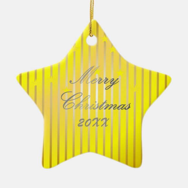 Be Merry and Shine Bright Ornament (Front)