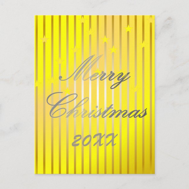 Be Merry and Shine Bright Post Card (Front)