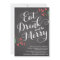 BE MERRY BERRIES | HOLIDAY PARTY INVITATION