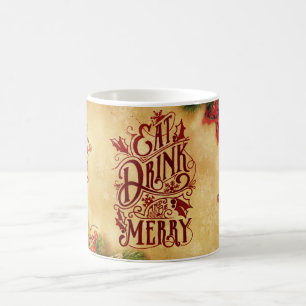 Be Merry Christmas holiday December winter mug