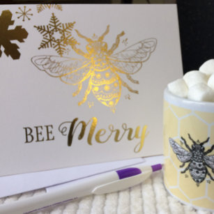 Be Merry   Customisable Card