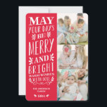 Be Merry Type | Holiday Photo Card<br><div class="desc">Photographs provided courtesy of ©Melissa Stallings Photography  

 For more colours and styles visit our shop!</div>
