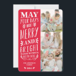 Be Merry Type | Holiday Photo Card<br><div class="desc">Photographs provided courtesy of ©Melissa Stallings Photography  

 For more colours and styles visit our shop!</div>