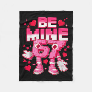 Be Mine 67 Six Seven 6 7 Italian Brainrot Valentin Fleece Blanket
