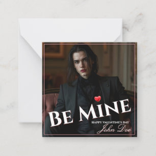 Be Mine – A Quiet Valentine’s Promise Card