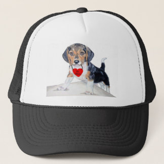 Be Mine Bagel the Beagle Hat