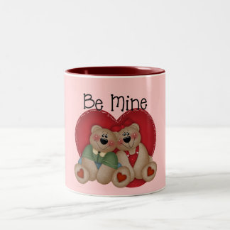Be Mine Bear Couple Mug