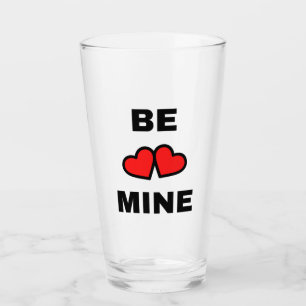 Be Mine Black Glass