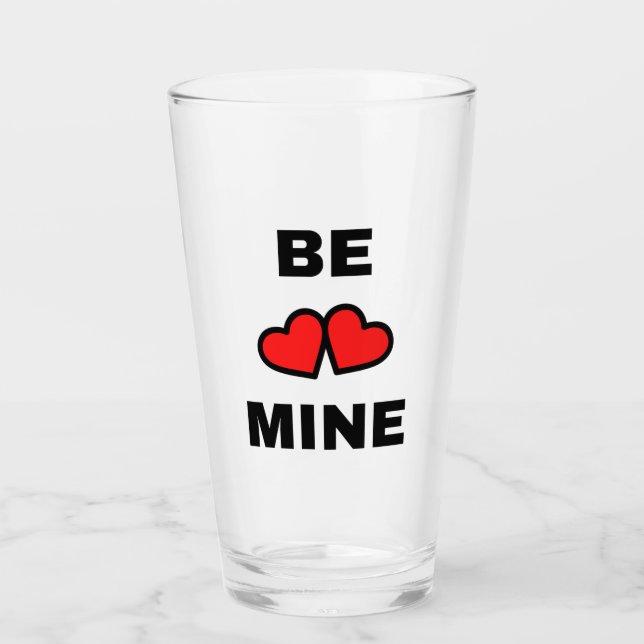 Be Mine Black Glass (Front)
