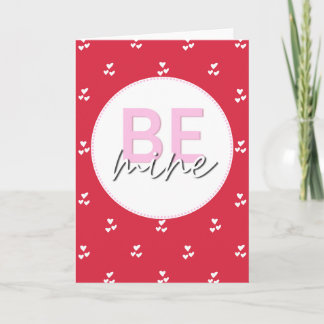 Be mine card