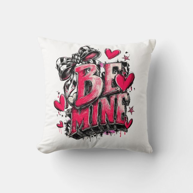 Be Mine Cushion (Front)