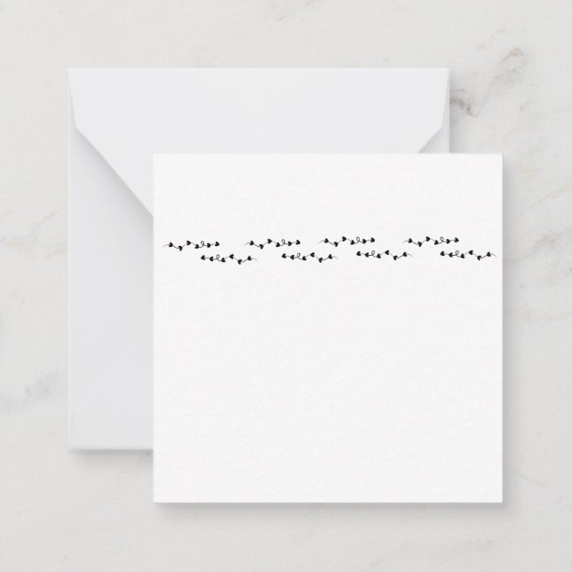 BE MINE - Cute Personalised Modern Valentine's  Card (Back)