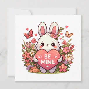 be mine ,funny rabbit valentine love