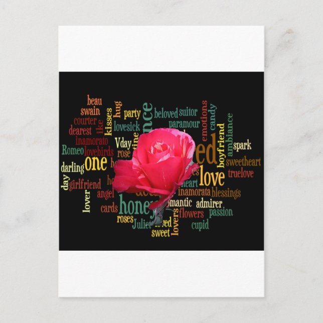 Be Mine Happy Valentine Under the Blue Sky Holiday Postcard (Front)