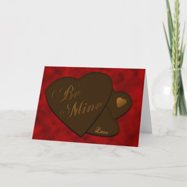 Be Mine Holiday Card (Front)