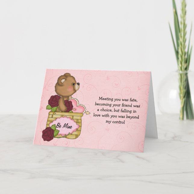 Be Mine Holiday Card (Front)