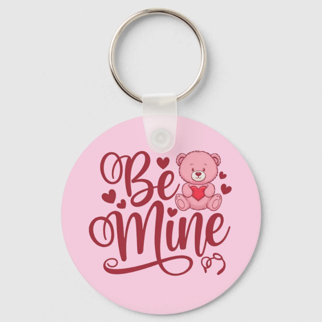 Be Mine Key Ring (Front)