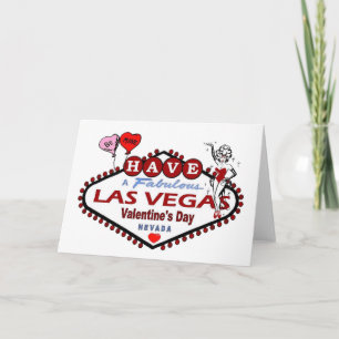 BE MINE Las Vegas Valentine's Day Card