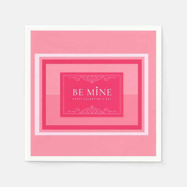 Be Mine    Napkin (Front)