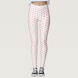 Be Mine Pattern Leggings